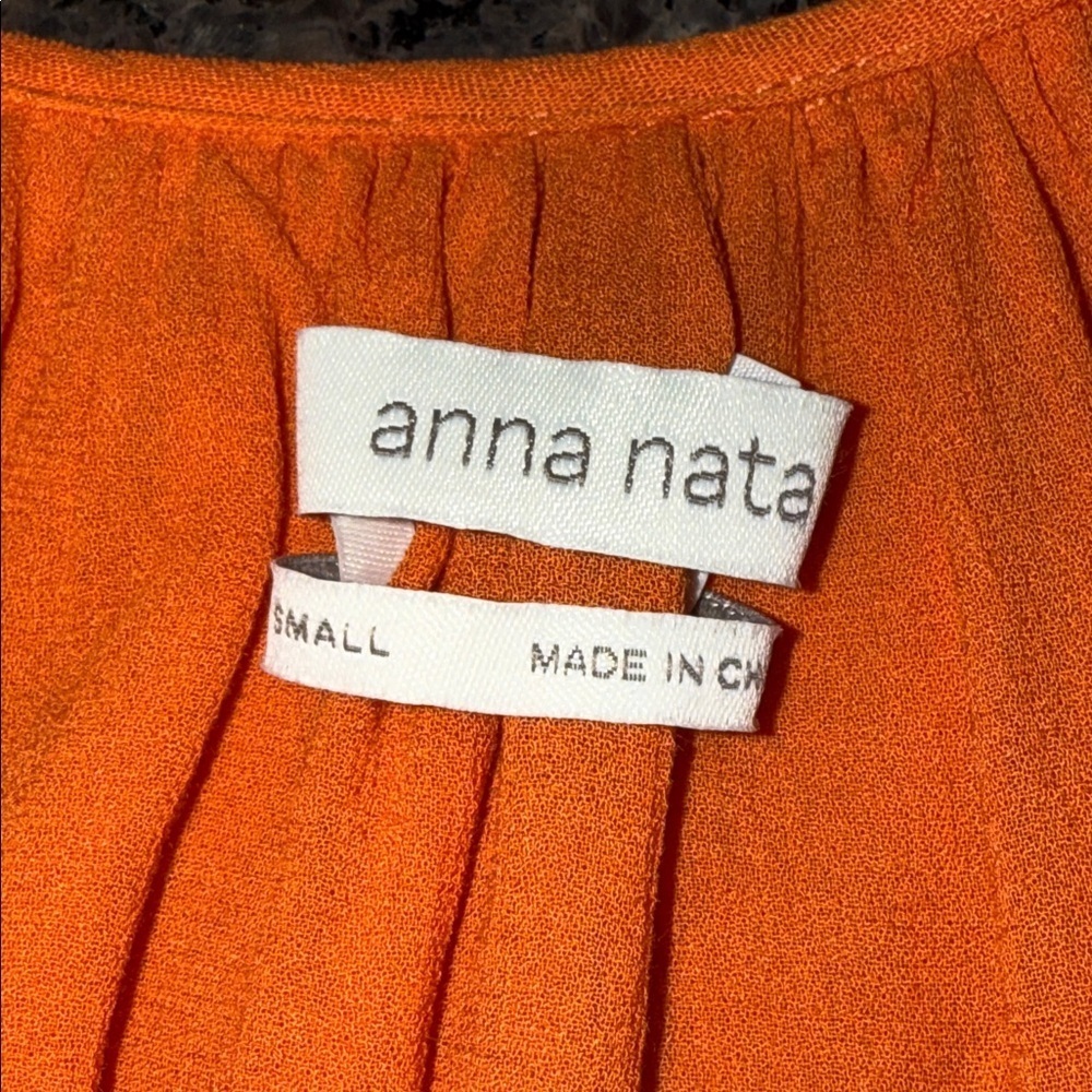 Revolve Anna Nata Makayla Dress In Desert Orange - Picture 6 of 8
